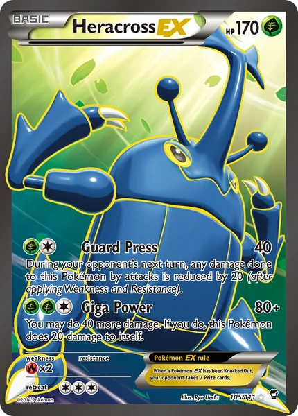 Heracross EX card image