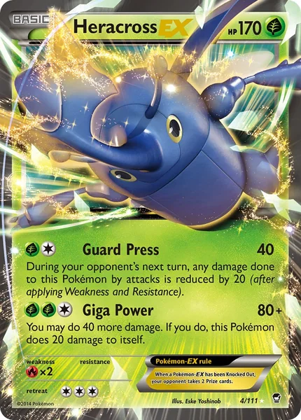 Heracross EX card image