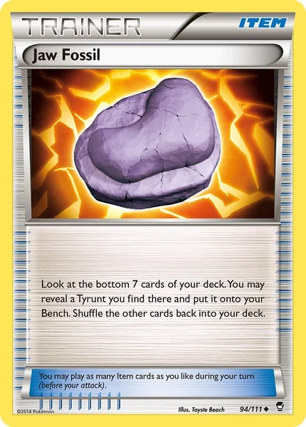 Jaw Fossil card image