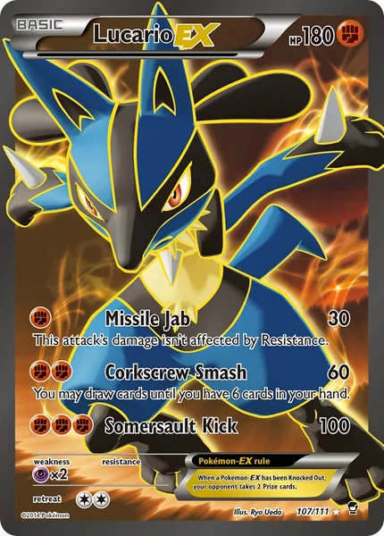 Lucario EX card image