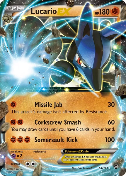 Lucario EX card image