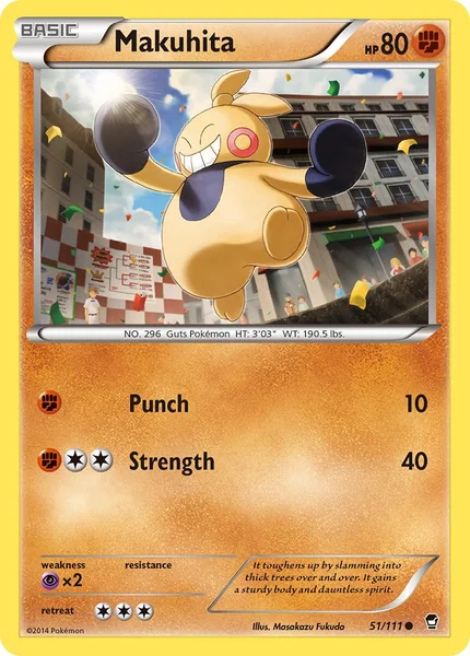 Makuhita card image