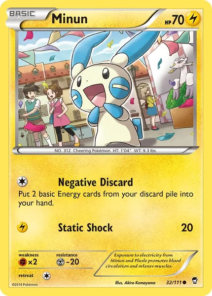 Minun card image