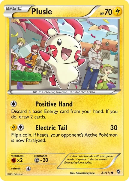 Plusle card image