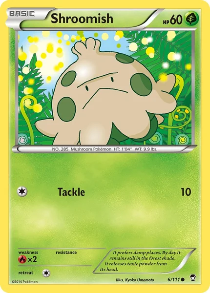 Shroomish card image