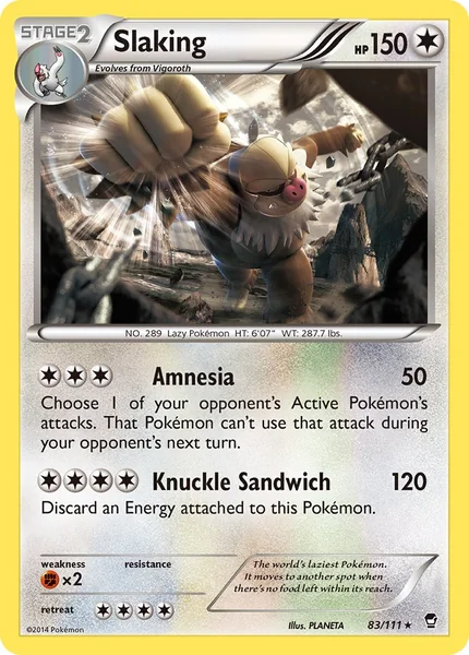 Slaking card image