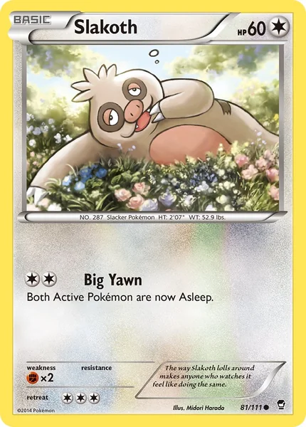 Slakoth card image