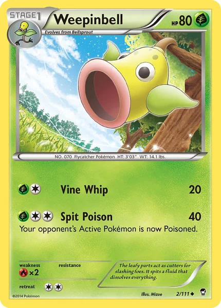Weepinbell card image