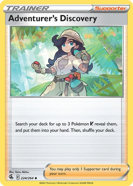 Adventurer's Discovery card image