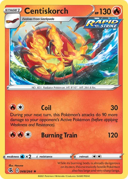 Centiskorch card image