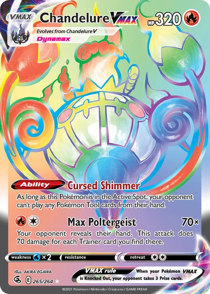 Chandelure VMAX card image