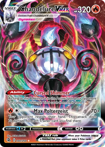 Chandelure VMAX card image