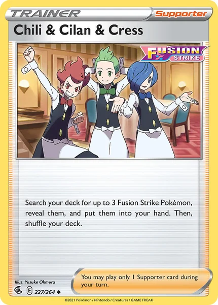 Chili & Cilan & Cress card image