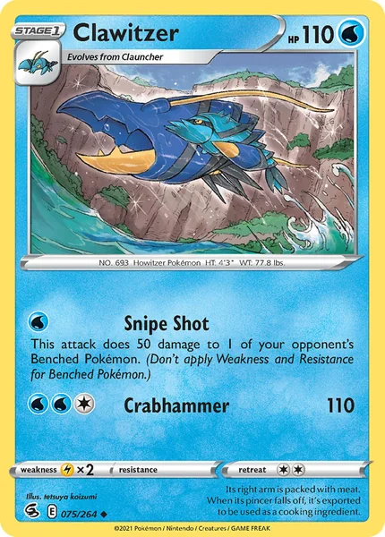 Clawitzer card image