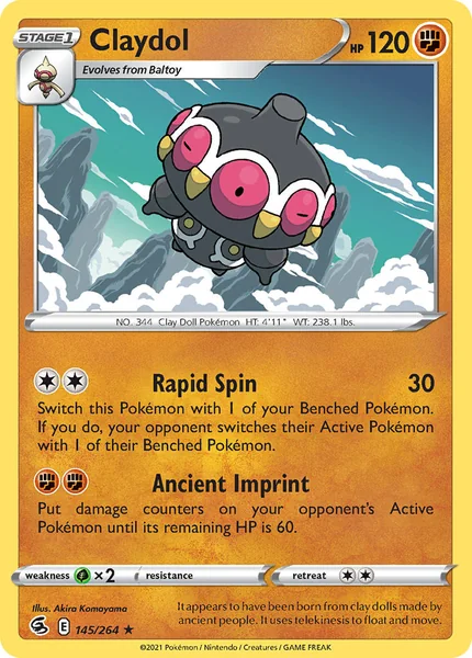 Claydol card image