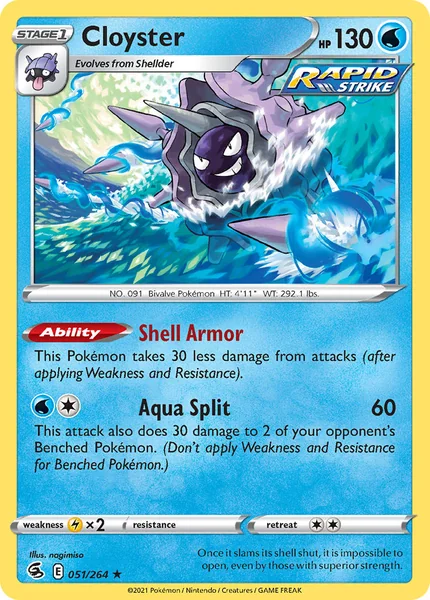Cloyster card image