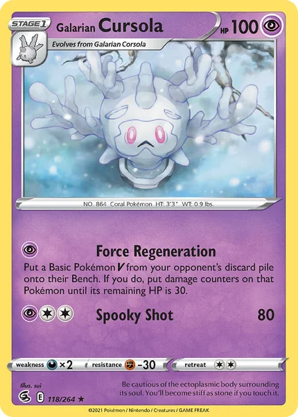 Galarian Cursola card image