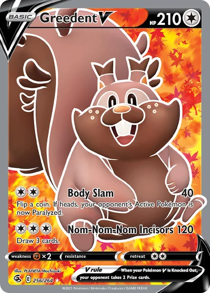 Greedent V card image