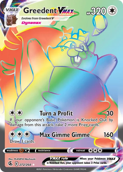 Greedent VMAX card image