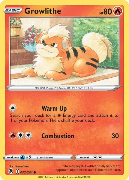 Growlithe card image