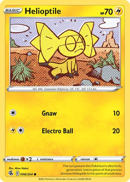 Helioptile card image