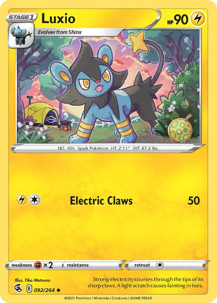 Luxio card image