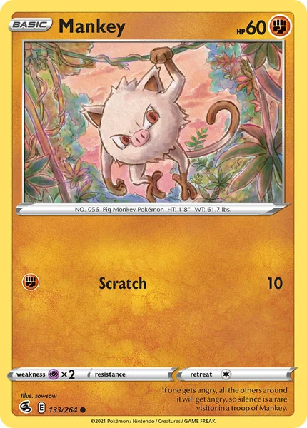 Mankey card image