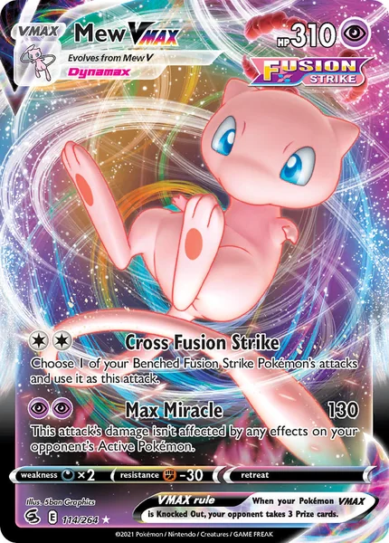 Mew VMAX card image
