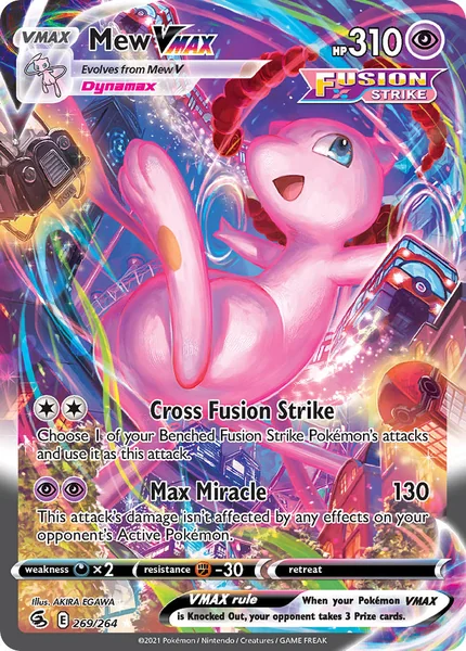 Mew VMAX card image