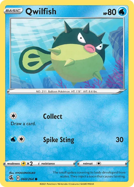 Qwilfish card image