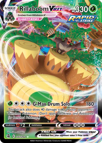 Rillaboom VMAX card image