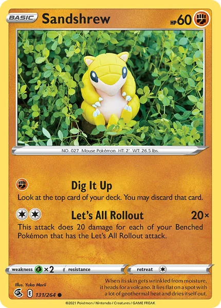 Sandshrew card image