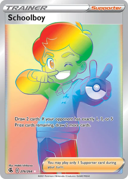 Schoolboy card image