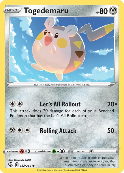 Togedemaru card image