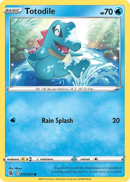 Totodile card image