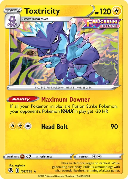 Toxtricity card image