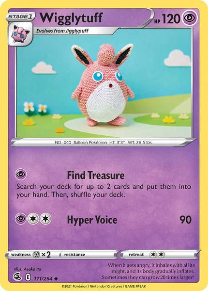 Wigglytuff card image