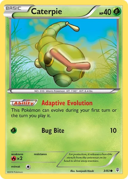 Caterpie card image