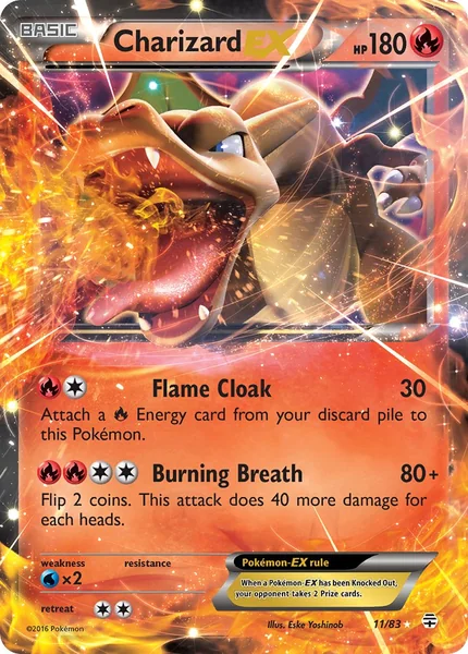 Charizard EX card image