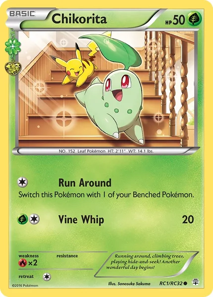 Chikorita card image