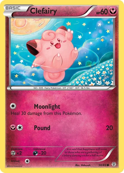 Clefairy card image