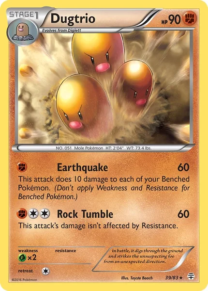 Dugtrio card image