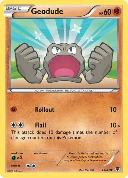 Geodude card image