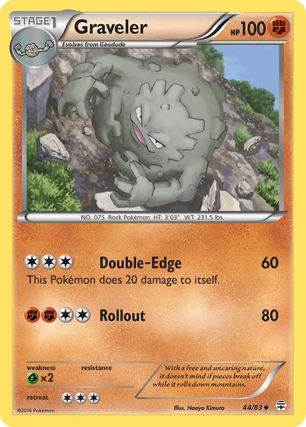 Graveler card image