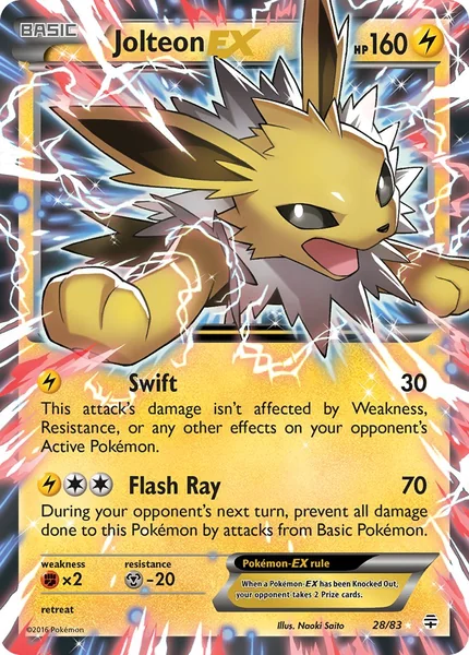 Jolteon EX card image