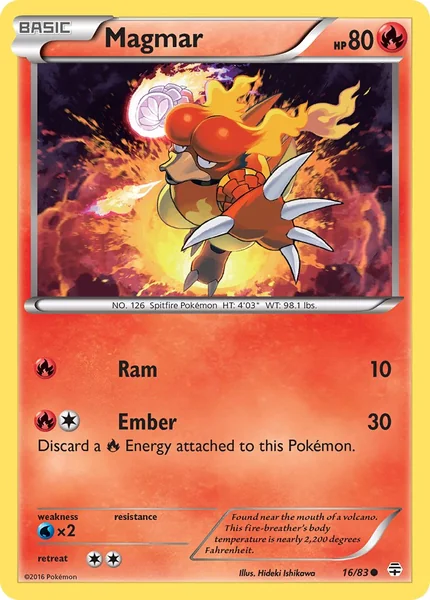 Magmar card image