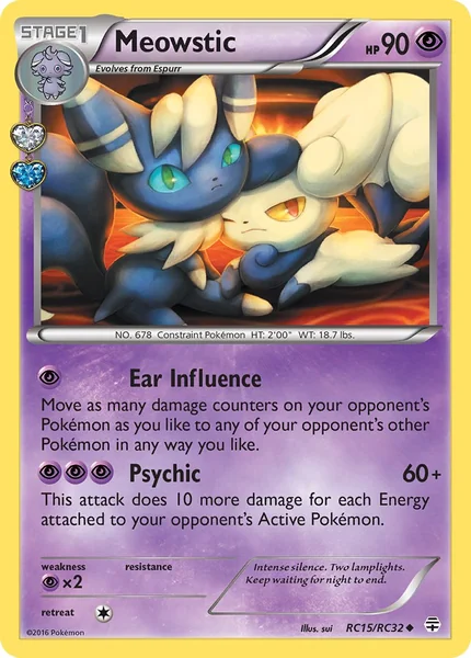 Meowstic card image