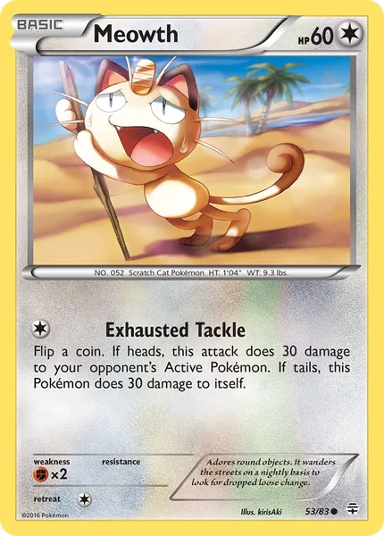 Meowth card image