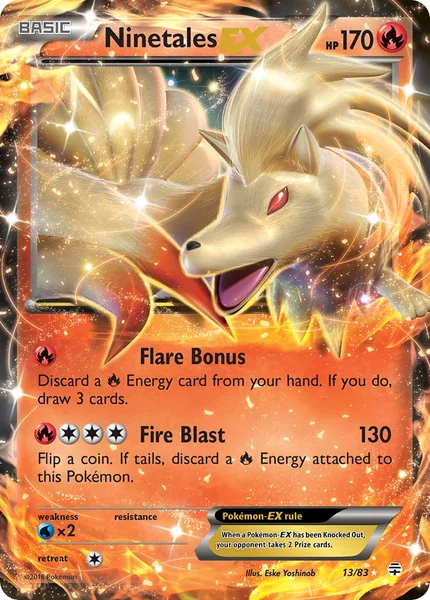 Ninetales EX card image