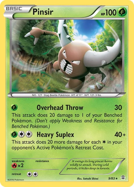 Pinsir card image